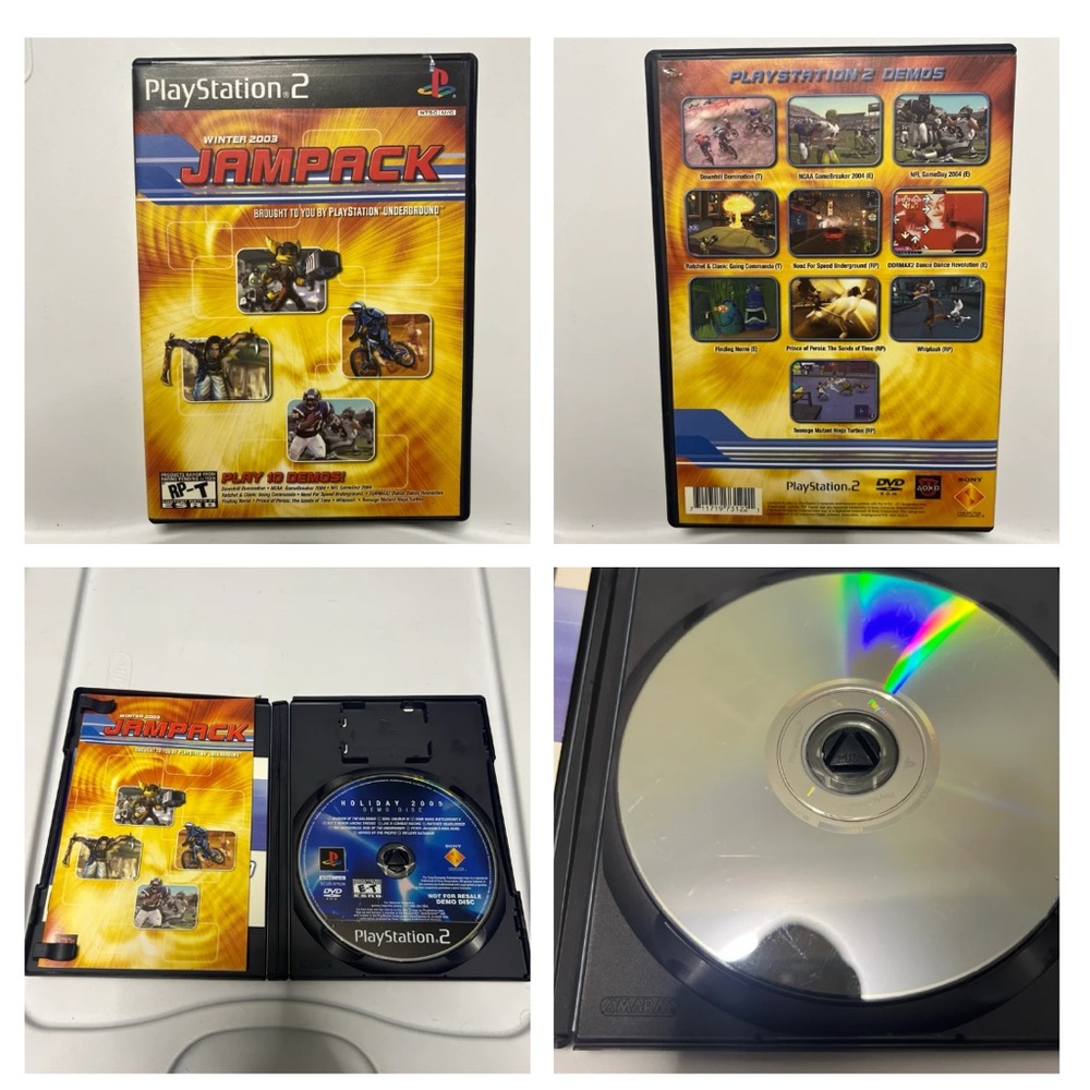 Sony 2 Jampack Demo Disc - Black